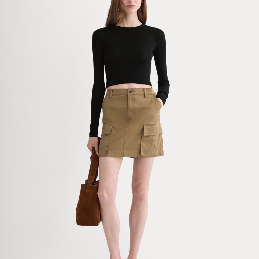Everlane - The Cargo Mini Skirt